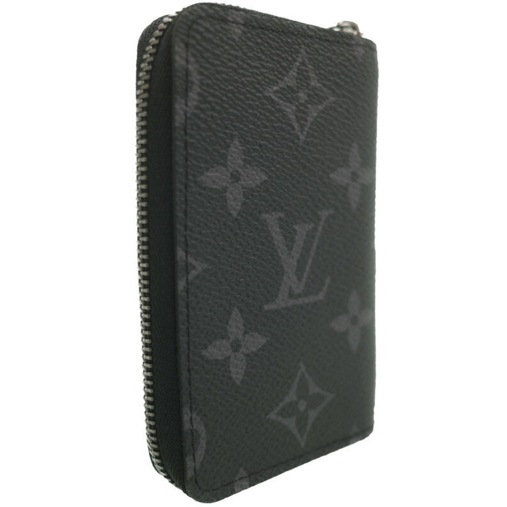 Louis Vuitton Zippy Monogram Eclipse Vertical Coi… - image 1